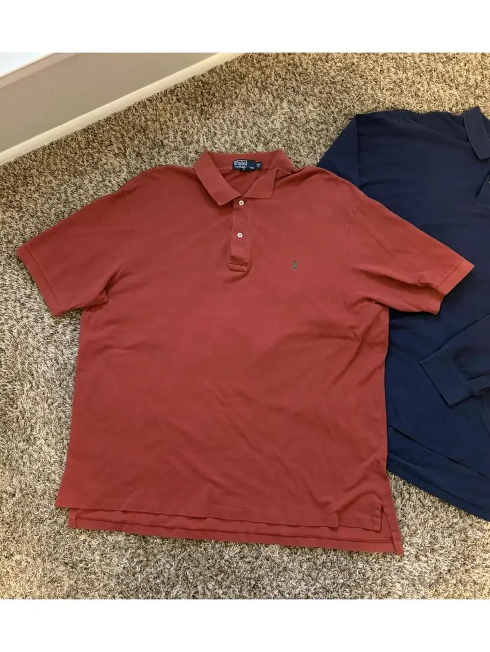 Polo Ralph Lauren Polo Shirt Men’s 2XL Multicolor Lot Of 3 Classic Fit Cotton
